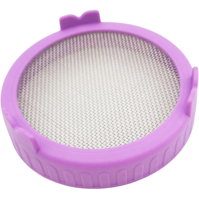 Sprouting Jar Lid,Mason Jars Lids, Mason Jar Sprout Lids, Mason Jar Strainer Lid, Strainer Screen Canning Jars, Sprouting Lids, Microgreens Growing Kit, Canning Lids, Sprouting Kit Sprout Jars Lids
