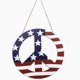 thumbnail image 1 of Adorno de estrella de madera patriótica, diseño de bandera envejecida, lazo festivo de malla, madera resistente, decoración colgante para el 4 de julio y el Día de los Caídos, acabado vintage, 1 of 1
