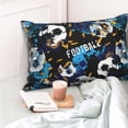 thumbnail image 6 of Kll Football Pillow Covers Envelope Closure,Super Soft And Cozy Fuzzy Fleece Pillow Case Cover 20"X30", 6 of 9
