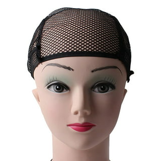 6 pc Wig Net Mesh Wig Cap Black Neutral Hairnet Quality Stretch
