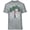 ATHLETIC HEATHER, variant on Bob Ross Christmas Tree Hug Graphic T-Shirt (Red, Large)