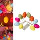 thumbnail image 3 of Cadena de luces LED Lámpara impermeable a batería Alambre Fiesta hueco 1.5m10LED Yuyangstore Luces de cortina, 3 of 8