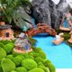 thumbnail image 2 of Bolas de musgo verde, decoración de musgo falso para maceta, jardín de hadas Afortunado Sencillez, 2 of 4