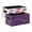2D Pattern Of Hearts Zebra, variant on Felt Storage Bins 2-Pack Foldable Space-Saving Organizer For Home Office Brains&bolts 4th Of July Theme