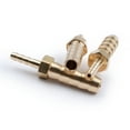 thumbnail image 4 of U.S. Solid 1/4 in Barb x 1/8 in Barb Brass Hose Barbed Fitting with 6 Clamps Pack of 3, 4 of 13