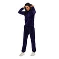 thumbnail image 5 of Tinglu 2-piece Sports Suits Women's Sweatshirt Jacket Sweatpants Sportswear ( Tops + Pants ), 5 of 8