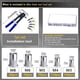 thumbnail image 2 of Kit de Herramientas para Tuercas Remachables A Presión, Combinación de Tuercas Remachables Métricas de 430 Piezas (M8/M6/M5//M3), Adecuado para Muebles, Decoración B, 2 of 5
