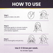 Okaga Black Rice Peel Shot Ampoule, Black Rice Exfoliant Soft Exfoliating Face Peel, Dead Skin, Rice Exfoliator for Face, Pore Minimizer Hydrating Formula for Smooth Radiant Skin, All Skin Types 90mL