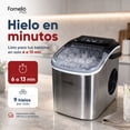 thumbnail image 2 of Maquina Hielo Bala 12kg/dia Portatil Electrica Automatica, 2 of 10