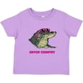 thumbnail image 3 of Inktastic Gator Country Sunny Gator in Pink Sunglasses Boys or Girls Toddler T-Shirt, 3 of 5