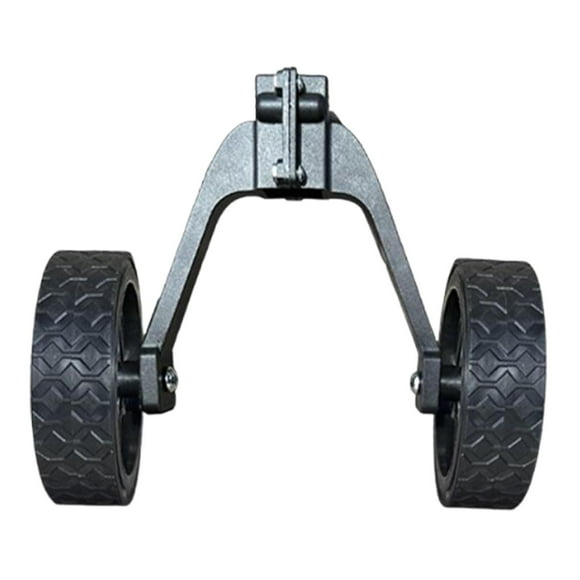 Adjunta de la rueda de soporte de la recortadora de cuerda ajustable 4.92 pulgadas Adjunto de la rueda del cortacésped del césped para caminar detrás