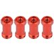 thumbnail image 2 of Adaptateur d'extension de moyeu hexagonal de roue de 12 mm et de 25 mm pour camion Traxxas Slash 4x4 1/10 (12 x 25 mm, rouge), 2 of 4
