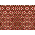 thumbnail image 1 of Ahgly Company Machine Washable Indoor Rectangle Transitional Red Area Rugs, 3' x 5', 1 of 7