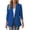 Blue, variant on Women's Blazer Long-Sleeve Spring Jacket Office Business Work Jacket(XL,White)