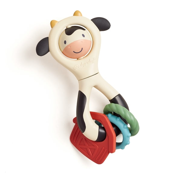Itzy Ritzy Spinner™ Rattle Cow Toy