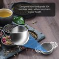 thumbnail image 5 of 2pcs Tea Filter, Stainless Steel Tea Strainer With Bowl, Ultra Fine Mesh Tea Strainers With Double, 5 of 5