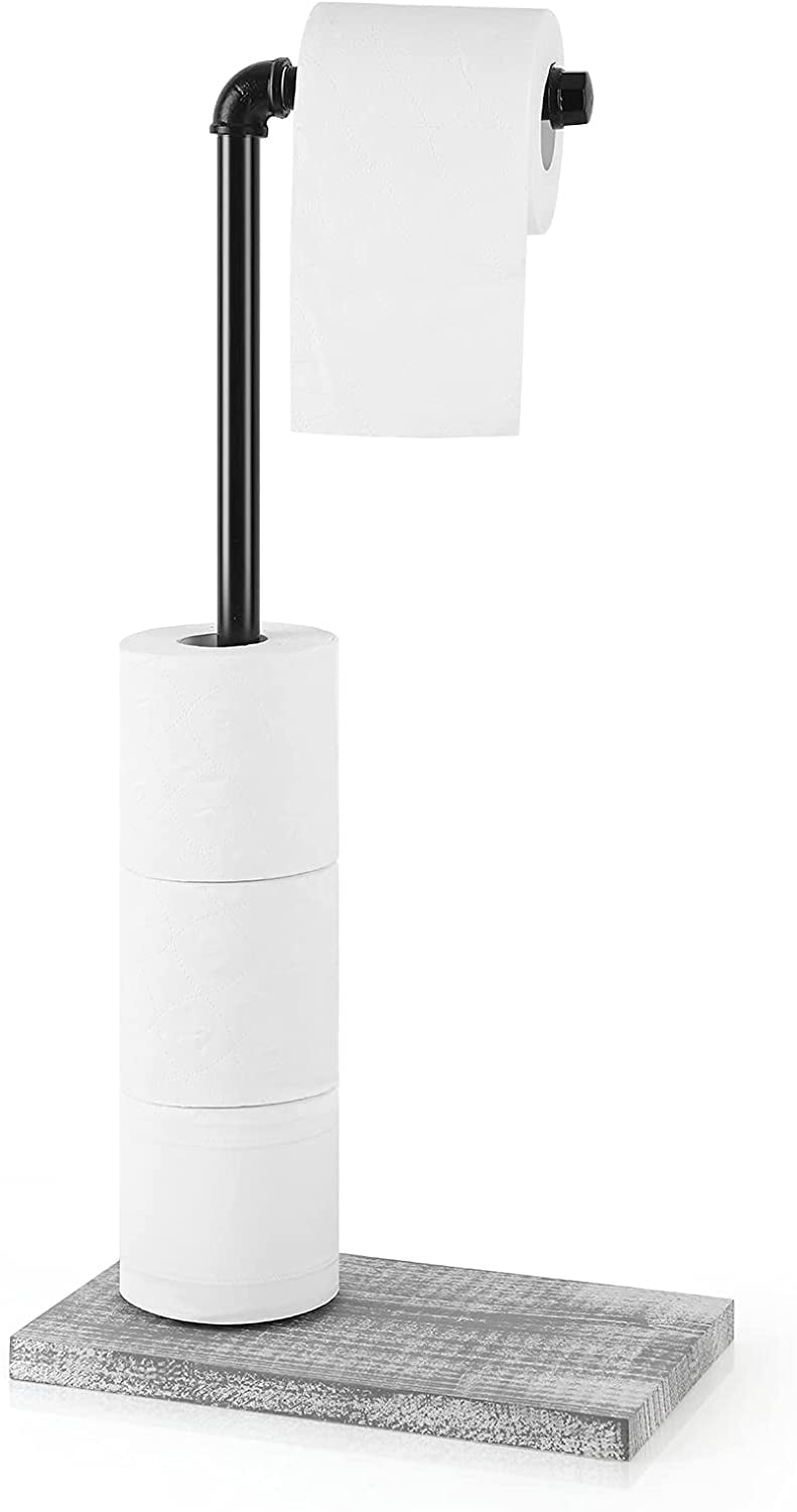 01-TW301S TAYMOR Toilet Paper Holder,Triple Post,Zinc Silver 
