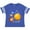 Football Blue and White, variant on Sun and Planets Yes, and Pluto Boys or Girls Toddler T-Shirt