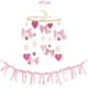 thumbnail image 1 of Móvil para Cuna Teeloray con Moño Rosa y Guirnalda para Niñas, 1 of 9