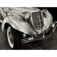 thumbnail image 3 of Gasoline Images 24x19 Black Modern Framed Museum Art Print Titled - Vintage Roadster, 3 of 5