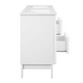 thumbnail image 4 of Modway Render 48" MDF Wood Double Sink Bathroom Vanity in White, 4 of 4