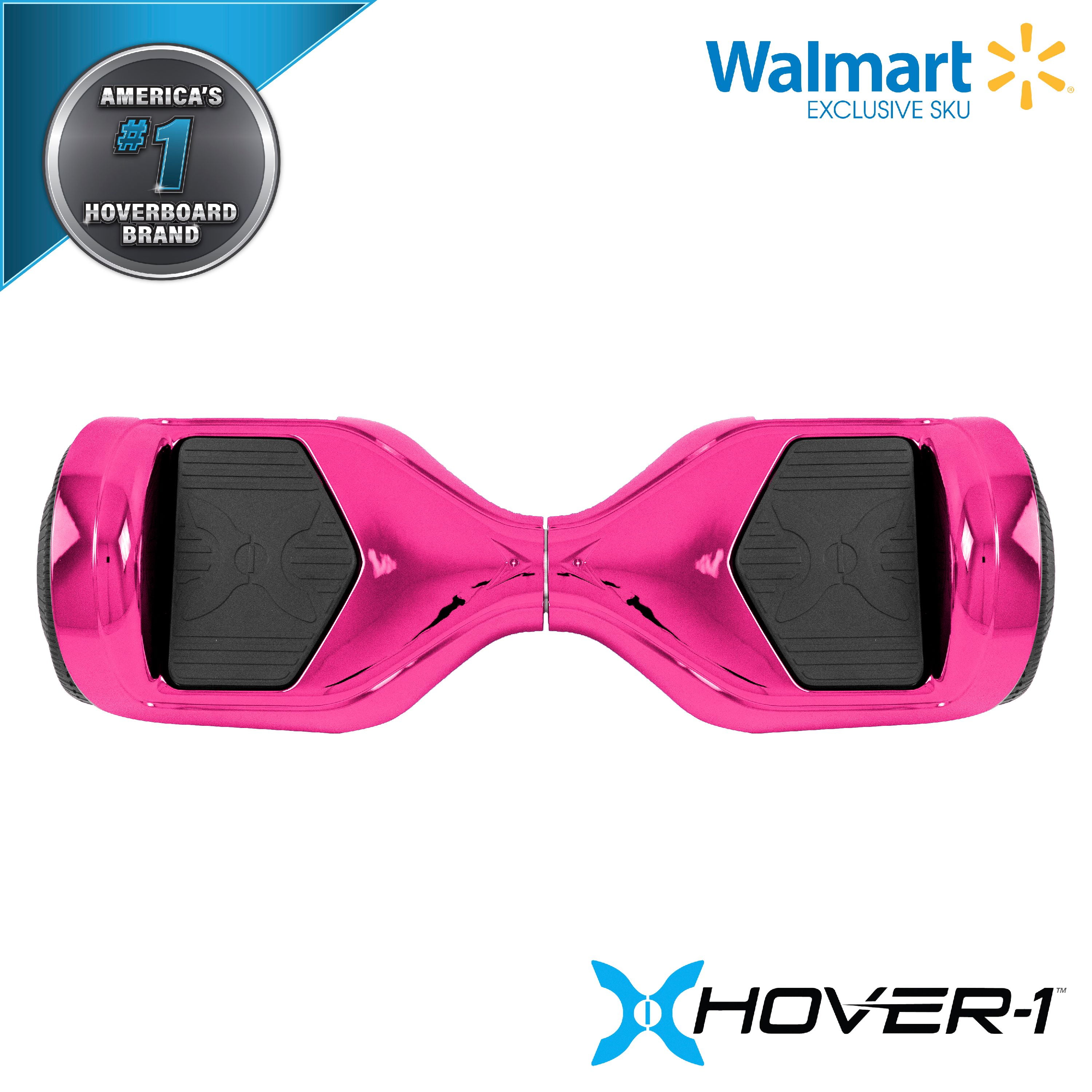 Free Shipping Hover 1 All Star Used UL Certified Electric Hoverboard W 6.5in LED Wheels and LED Sensor Lights Pink Walmart