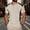 Khaki, variant on COSFO Henley Polo Shirt Men White Short Sleeve Waffle Tops Moisture Wicking Slim Fit Performance Mens Classic T-Shirt