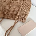 thumbnail image 4 of Large Straw Bags For Women Straw Travel Beach Totes Bag Woven Tote Handmade Shoulder Bag Summer Handbag, 4 of 7