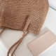 thumbnail image 4 of Mochila de paja tejida a crochet para mujer, bolso de hombro con cordón ajustable, bolso de playa informal, bolso de playa de verano para niñas, mochila de paja tejida a crochet, bolso de, 4 of 7