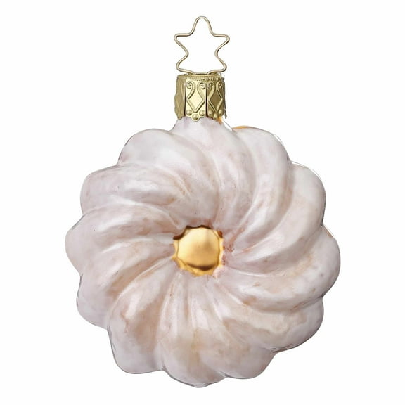 Spritz Biscuit - One Ornament 3 Inch, Glass - Christmas Ornament 10126S021