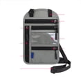 thumbnail image 5 of Travel Neck Wallet with Double Zippers Blocking Passport Holder with Adjustable Neck Strap for Men and Women to Keep Cash, Credit Cards and Travel Documents Safe, 5 of 9