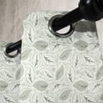 thumbnail image 3 of Ambesonne Leaves Grommet Curtain, Floral Motifs Ornate, 50" x 108", Cream Sage Green, 3 of 6