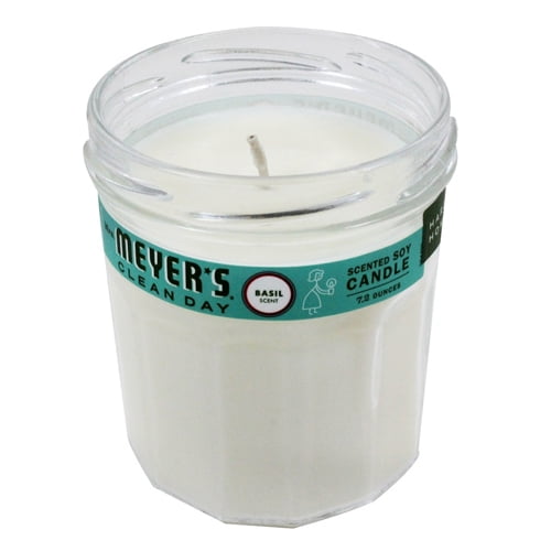 7.2 ounce candle Cell Lounge inc Mrs Meyer’s Clean Day Scented Soy Candle B00JBR2LFK Basil Scent
