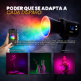 thumbnail image 3 of Luz LED RGB LIVLUX L60 60W para fotografía y video con app, 2700K a 6500K, CRI 97 y reflector, 3 of 9