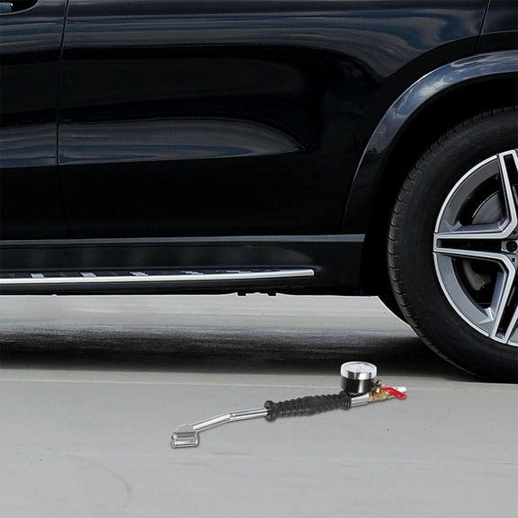 GOOHOCHY 2PCS Air Compressor Tire Gauge with Handle Fast and Easy Inflation for Car Tires Compact and Durable Tire Pressure Gauge Tire Inflator Tool