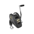 thumbnail image 1 of Fulton Trailer Boat Winch 142314 XLT; Single Speed; Hand Operated; 1800 Pound Pull Capacity; 2 Inch x 20 Foot Strap; Carbon Steel Frame; 10 Inch Handle; Two Way Ratchet, 1 of 10