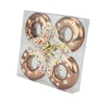 thumbnail image 2 of 4 colgantes de donut para colgar en la pared del dormitorio, decoración navideña. Oro, 2 of 9