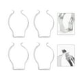thumbnail image 3 of 100 Pcs U Clips Holder for LED Light Manganese Steel Lampholder Support Bracket LED Lamp Holder, 3 of 9