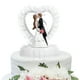 thumbnail image 4 of Decoración de pasteles Adornos de figuras de la pareja de novios para novios para la decoración de la mesa de bodas Decoración del automóvil, 4 of 7