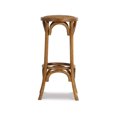 thumbnail image 4 of Whit Rattan Seat Backless Barstool, Walnut, 4 of 5