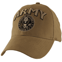 U.S. Army Emblem with Text Ball Cap