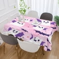 thumbnail image 5 of BZSMCE Square Tablecloth Lovely Bat Pattern Pattern Tableclothes, 5 of 9