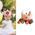 thumbnail image 2 of Reusable Kids Birthday Crowned Hat Alternative Headwear Present For 0-9 Year Children Photoshoots Accessories, 2 of 8