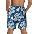 thumbnail image 2 of Rocae Rose Flowers for Men's Swim Trunks Quick Dry With Two Side Pockets and One Lined Patch PocketX-Large, 2 of 9