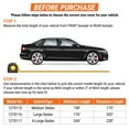 thumbnail image 6 of Armor All Car Cover, Heavy Duty All Weather Protection, Fits Sedan Length up to 228", Grey, 6 of 7