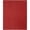 Brick Red, variant on Noursion Essentials Solid Contemporary Navy Blue 5' x 7' Area Rug, (5' x 7')