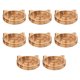 thumbnail image 5 of Bandeja de pulsera de Madera ANGGREK Bandeja Redonda 8 Piezas Para Tienda, 5 of 7