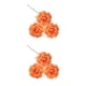 thumbnail image 4 of Flores Artificiales Advancent 50 Piezas Rosa Blanco Amarillo Naranja Verde Oscuro, 4 of 6