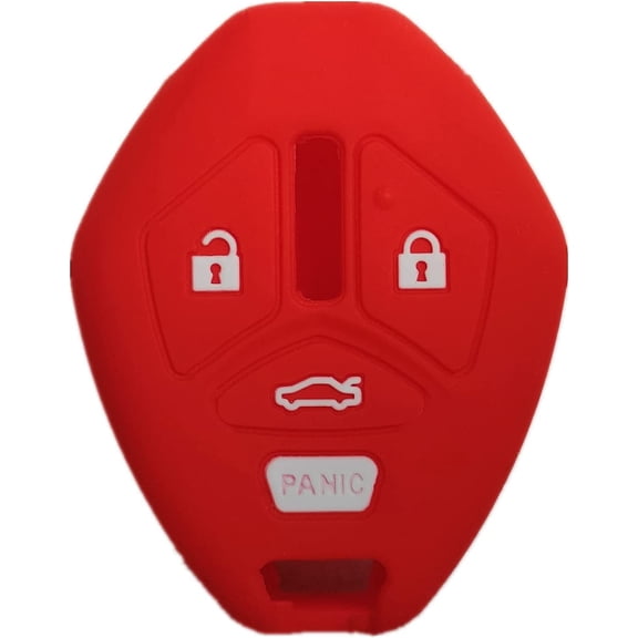 AVPAVP 3+1 Button Plastic Black Durable Car Remote Smart Key Fob Cover ...