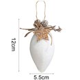 thumbnail image 2 of CSChome Christmas Decoration Set Christmas Foam Snowflake Decoration Bell Waterdrop Ball Shape Reusable Tree Hanging Ornament Pendant 2Pcs, 2 of 6